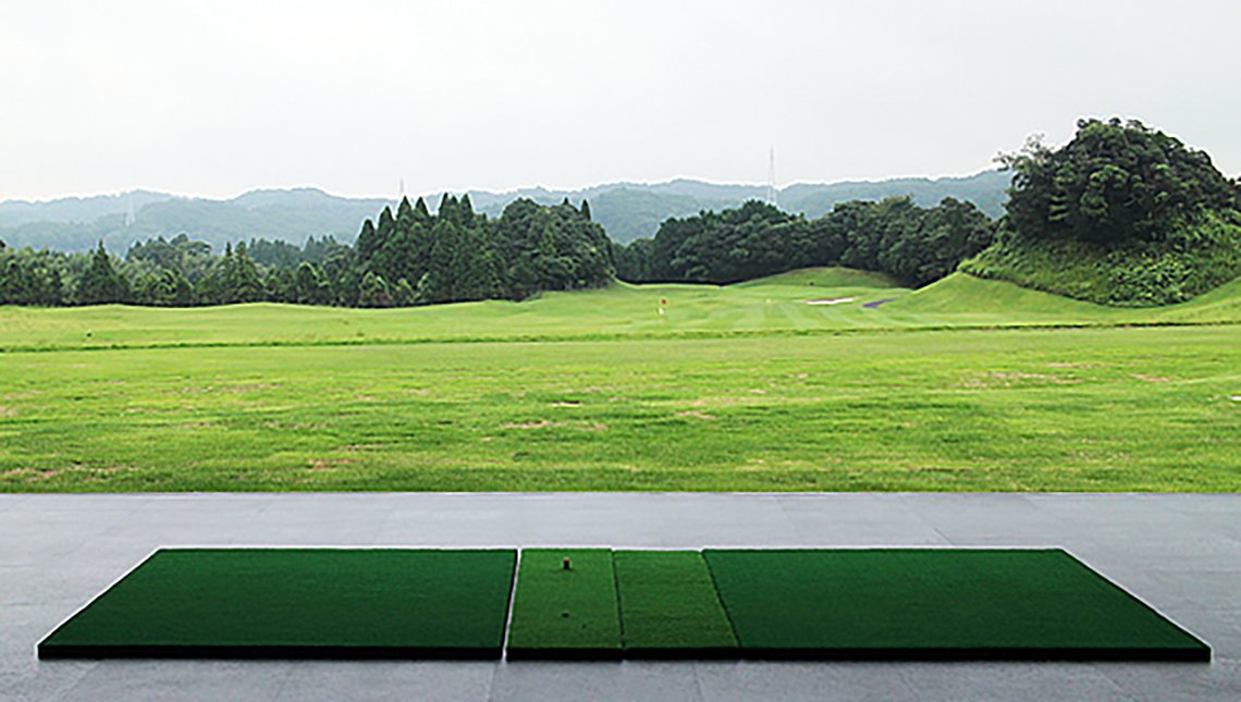 屋内からも300ヤード先の落下地点まで確認可